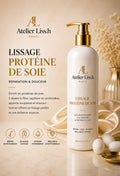 Lissage protéine de soie