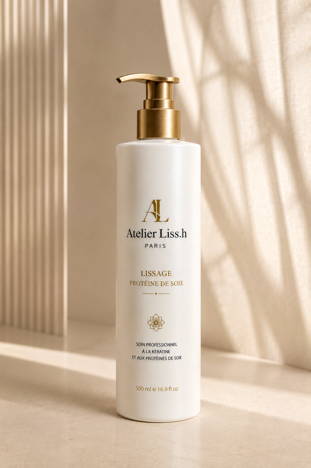 Lissage protéine de soie
